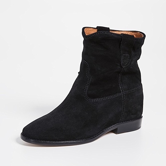 Isabel Marant Black Crisi Boots - 9 - Picture 2 of 8